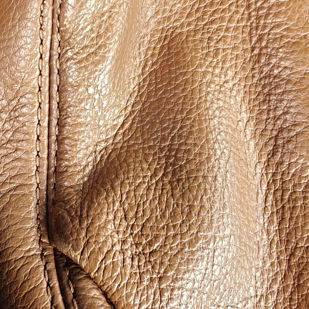Michael Kors Tan Leather Crossbody Bag - Picture 7 of 16